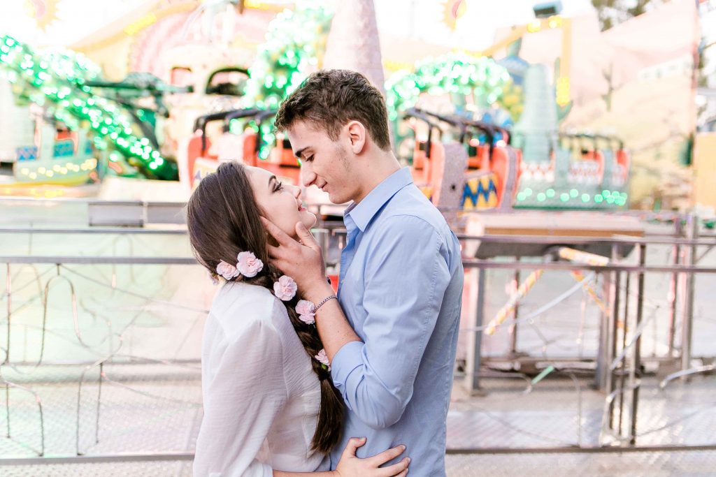 Paarfotoshooting Prater Wien heiraten Prater Hochzeit