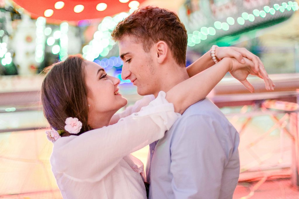 Paarfotoshooting Prater Wien heiraten Prater Hochzeit