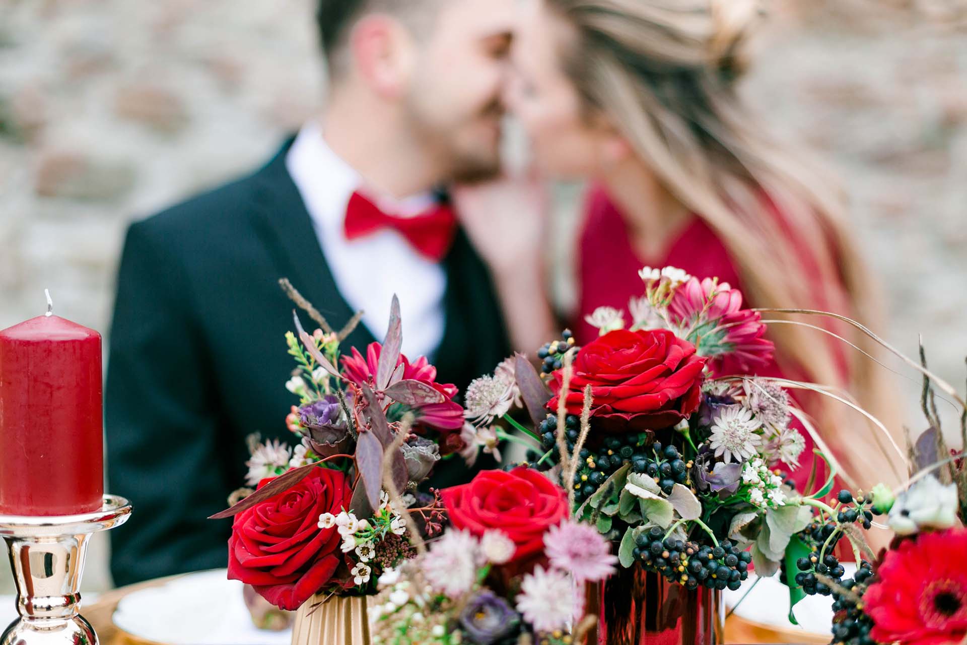 Elopement im Winter Burg Aggstein