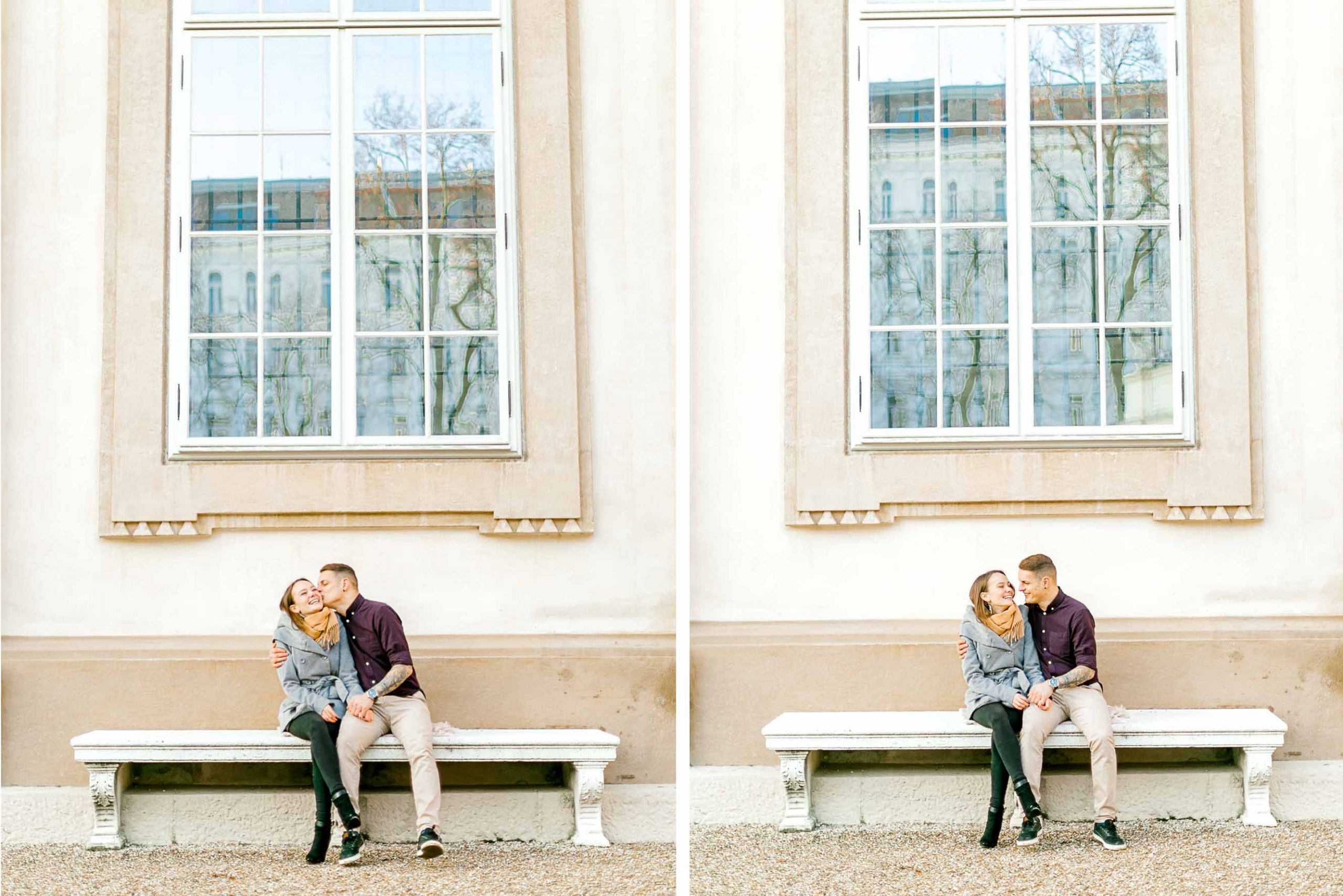 Palais Liechtenstein heiraten Paarfotos Wien Hochzeitsfotograf Wien helle Hochzeitsfotos Paarfotos Mödling Wien Paarfotoshooting Palais Liechtenstein Wien Verlobungsfotos Tipps Posing