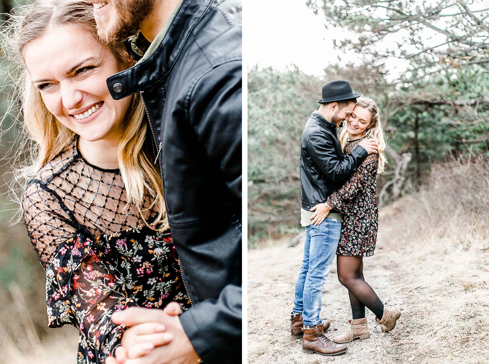 Paar Fotoshooting Wien verliebte Fotos Natur Paashooting Posen