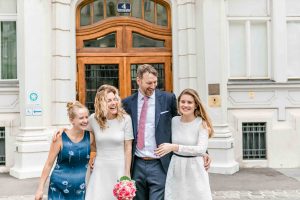 standesamtlich heiraten in Wien Hochzeit Standesamt heiraten Wien Innenstadt paarfotos