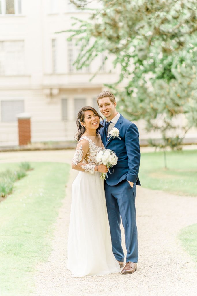 Hochzeit beim Belvedere Hochzeitsfotos Wien Innenstadt Paarfotos Belvedere couple Belvedere