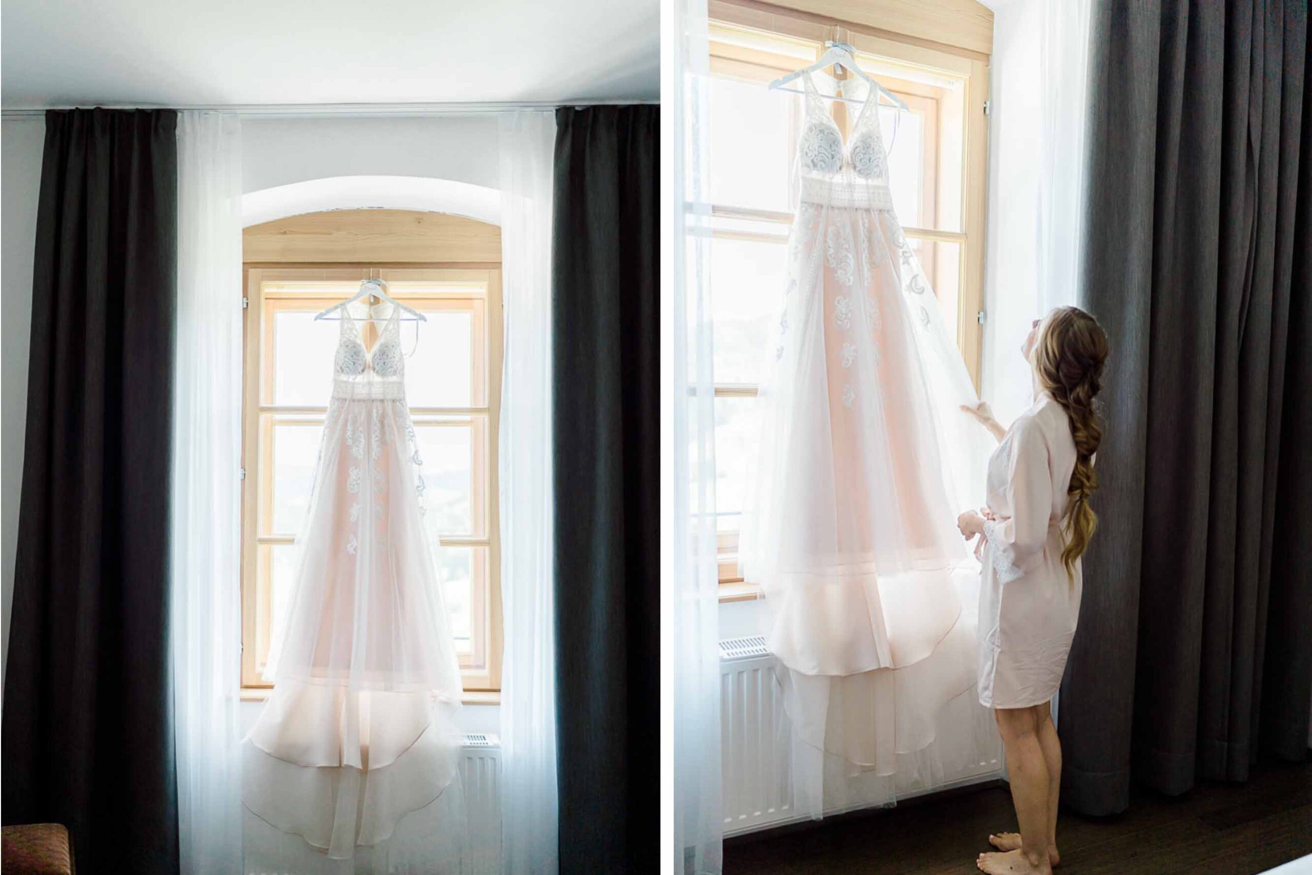 heiraten Refugium Hochstrass Hochzeit im Freien heiraten standesamtliche Trauung Zeremonie greenery Hochzeit Brautpaarfotos Wald Rauchbomben Brautportrait Getting ready