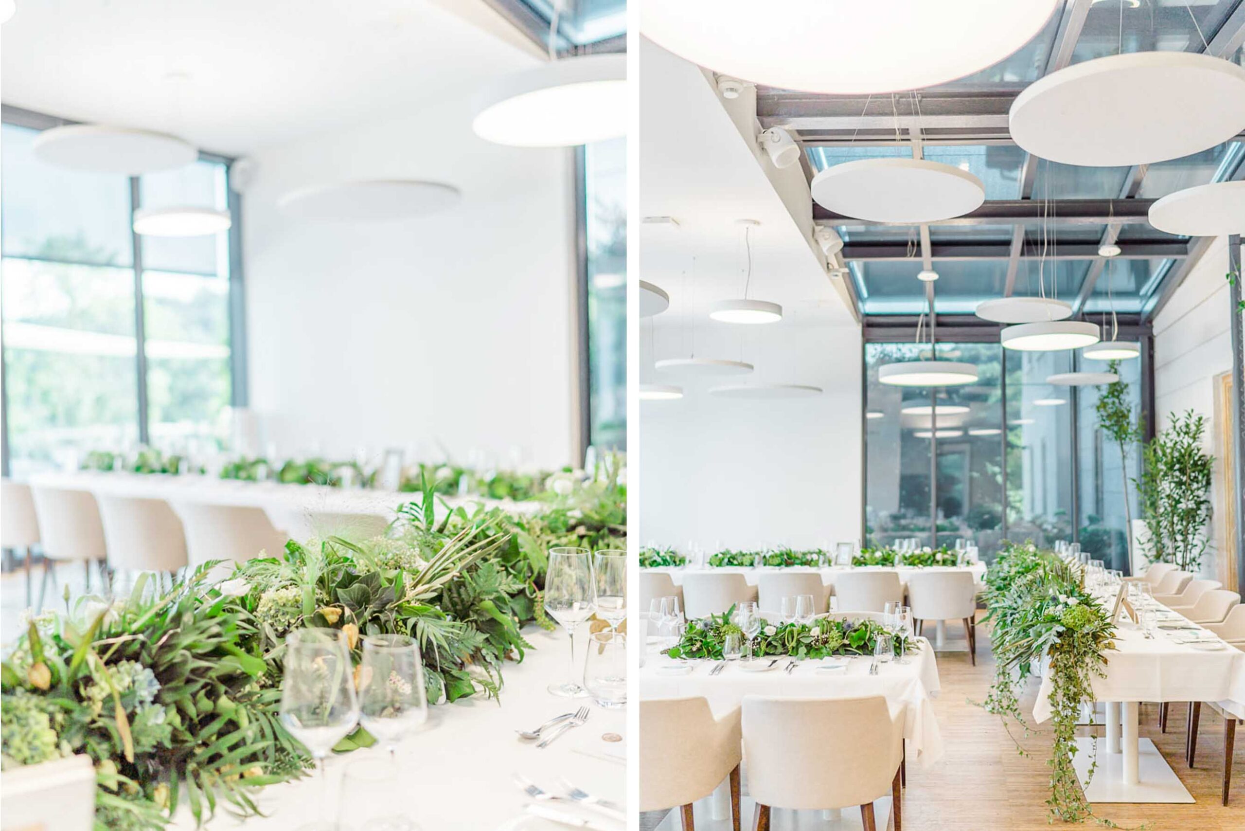 heiraten Refugium Hochstrass Hochzeit im Freien heiraten standesamtliche Trauung Zeremonie greenery Hochzeit Brautpaarfotos Wald Rauchbomben Brautportrait Brautpaar Tafel Hochzeitstafel