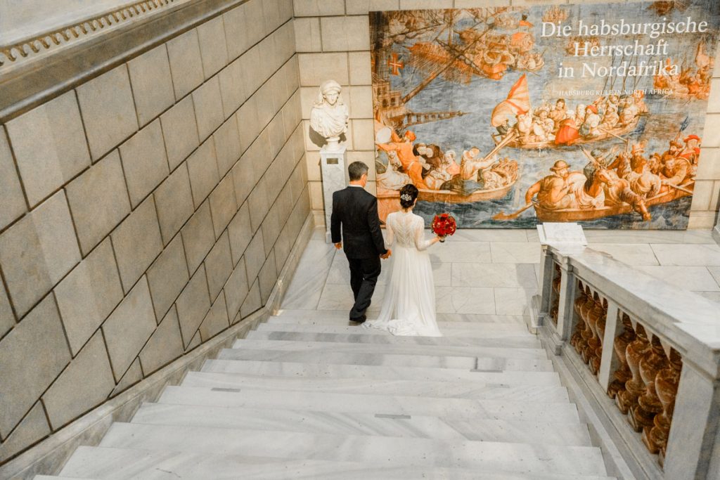Denise Kerstin Hochzeitsfotograf Wien Hochzeitsfotos heiraten kunsthistorisches museum Hochzeit wien innenstadt regenbogenparade