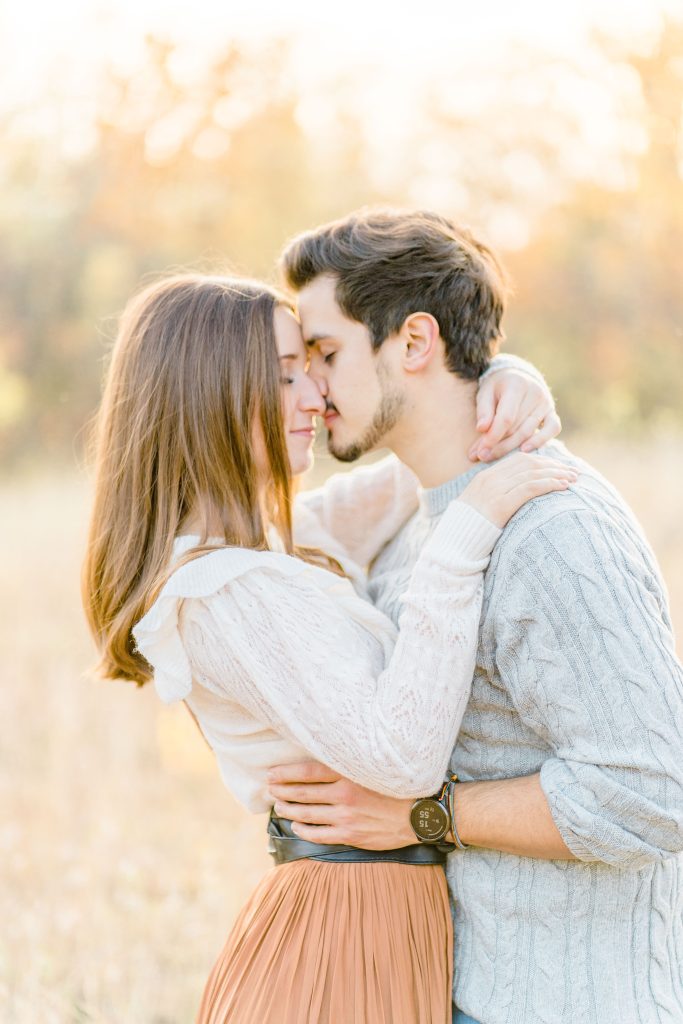 Paarfotos in der Natur Lobau Wien Verlobung