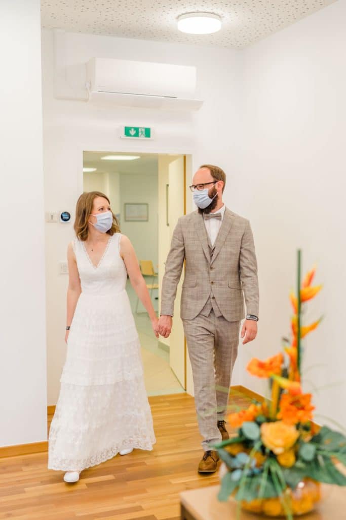 Hochzeit Standesamt Wien Zentrum 1010 Coronahochzeit Strudelhofstiege Palais Liechtenstein