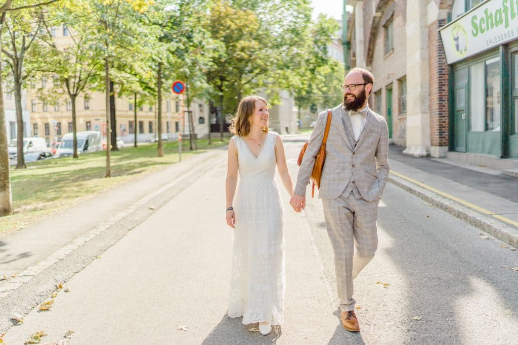 Hochzeit Standesamt Wien Zentrum 1010 Coronahochzeit Strudelhofstiege Palais Liechtenstein
