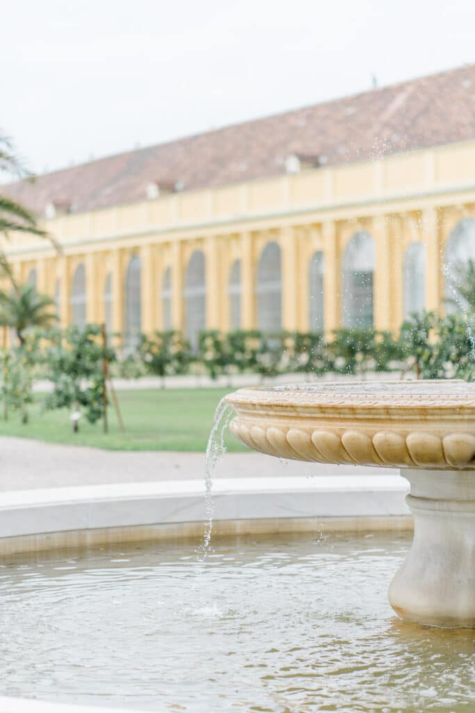 Heiraten Schloss Schönbrunn - im Apothekertrakt der Orangerie im Garten
