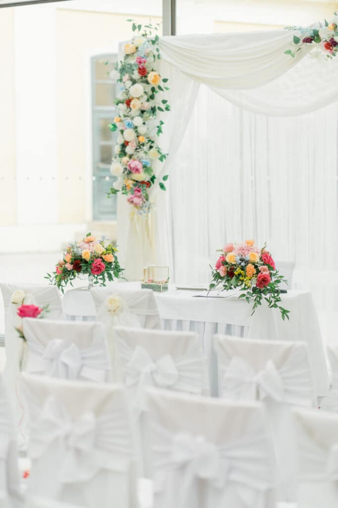 Heiraten Schloss Schönbrunn - im Apothekertrakt der Orangerie im Garten