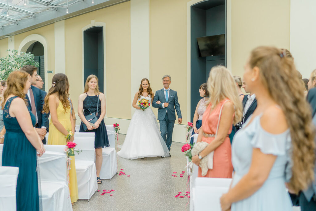 Heiraten Schloss Schönbrunn - im Apothekertrakt der Orangerie im Garten