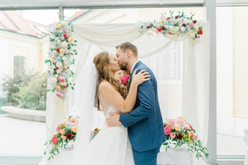 Heiraten Schloss Schönbrunn - im Apothekertrakt der Orangerie im Garten