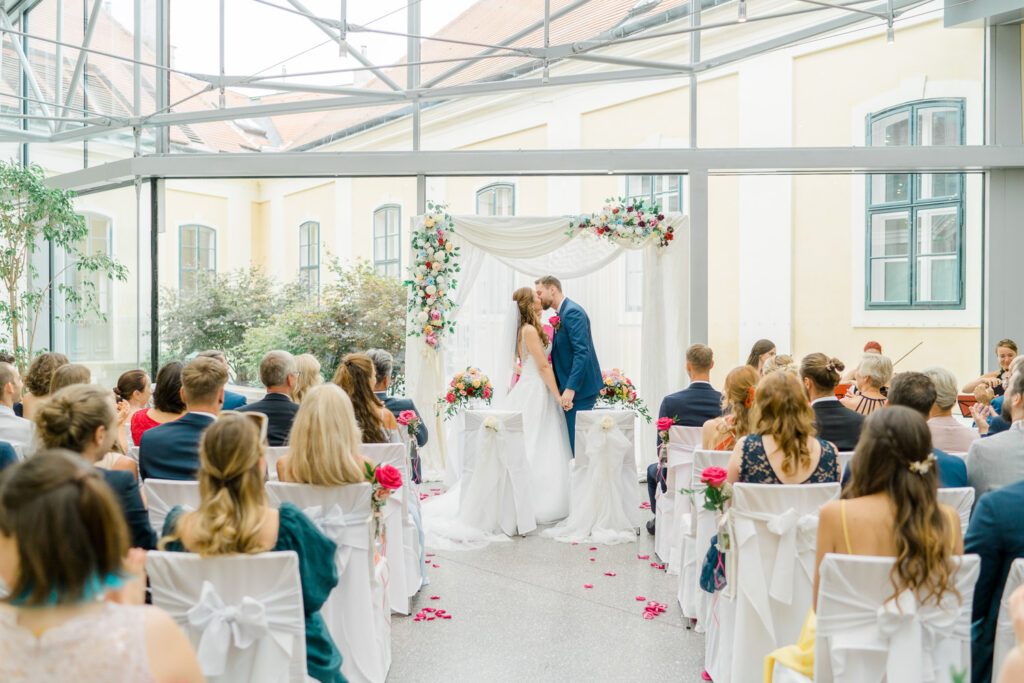 Heiraten Schloss Schönbrunn - im Apothekertrakt der Orangerie im Garten