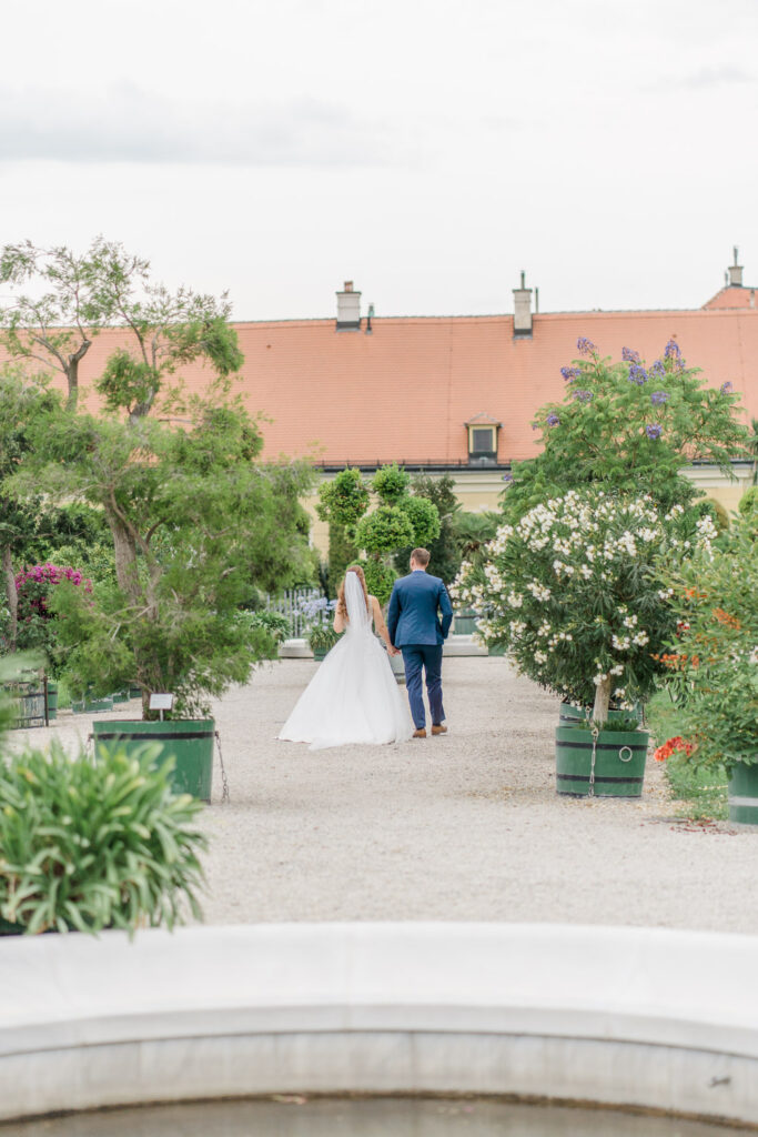 Heiraten Schloss Schönbrunn - im Apothekertrakt der Orangerie im Garten