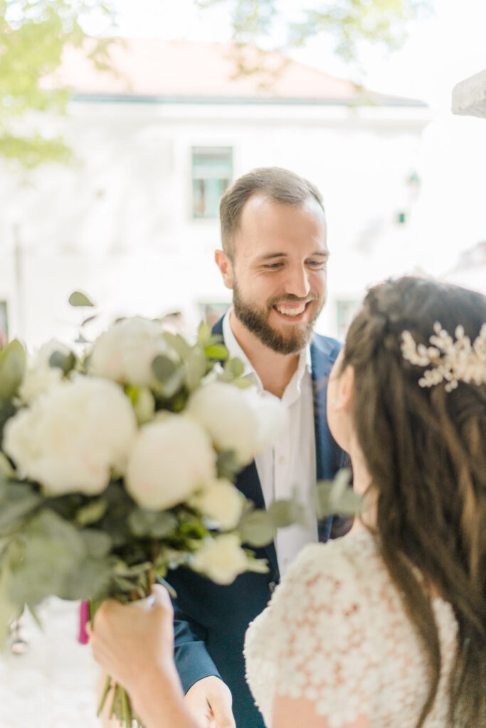 Hochzeit im Rathaus Gumpoldskirchen in Mödling Standesamt Heirat