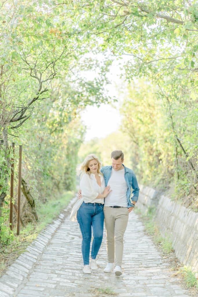 Paarfoto Gutschein Weinberge Paarshooting Natur