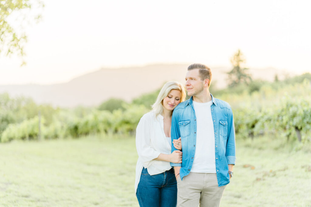Paarfoto Gutschein Weinberge Paarshooting Natur