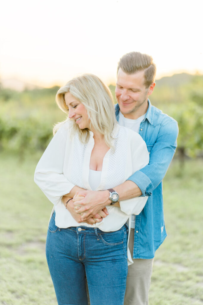Paarfoto Gutschein Weinberge Paarshooting Natur