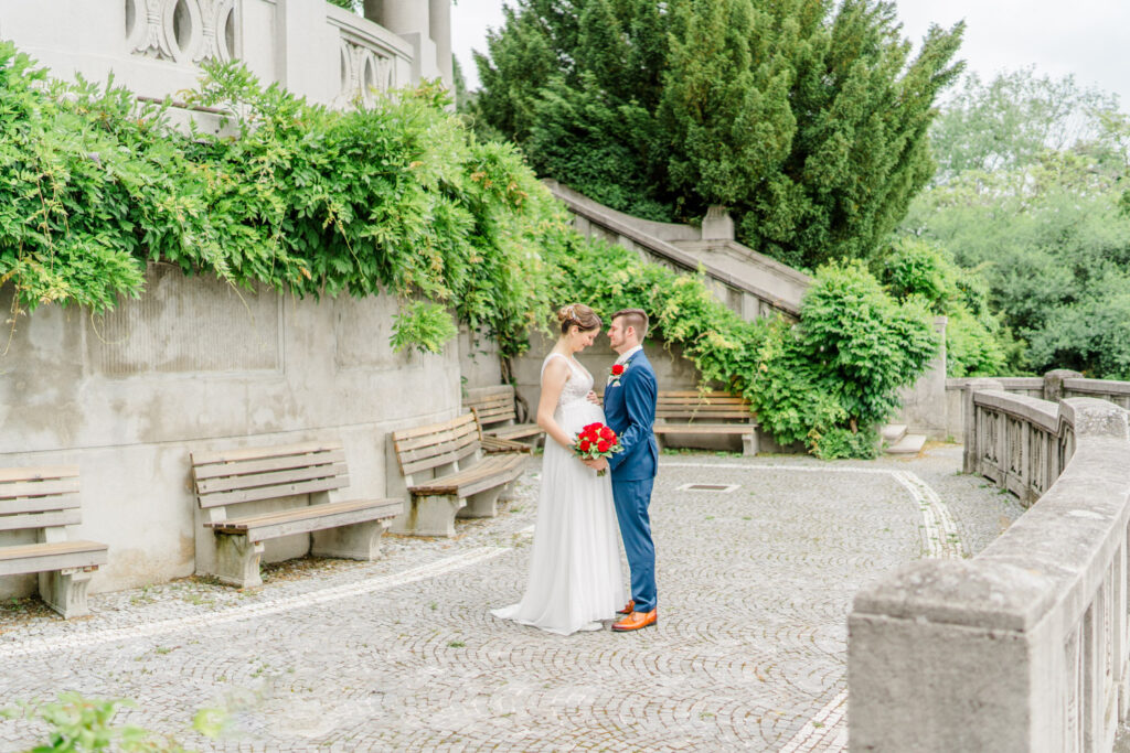 Hochzeit Standesamt Baden Kurpark schwanger heiraten